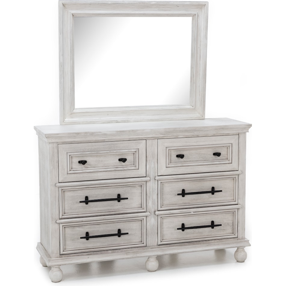 desw white mirror   