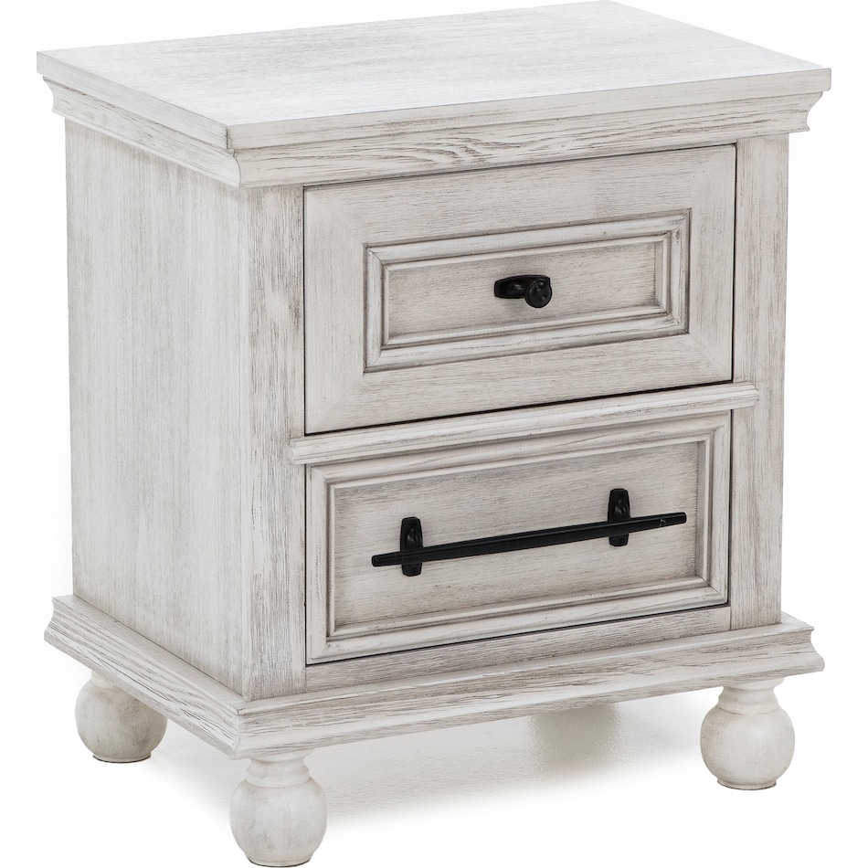 desw white two drawer   