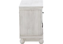 desw white two drawer   