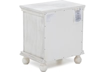 desw white two drawer   
