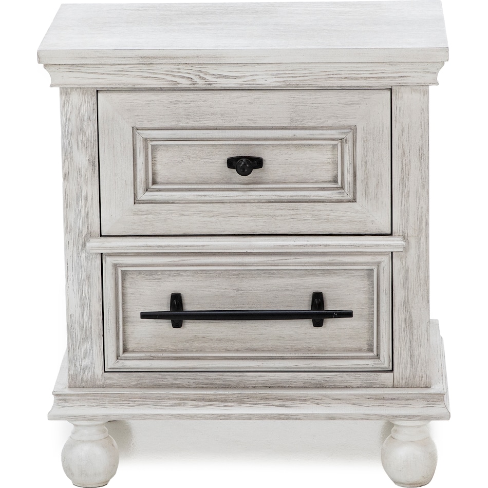 desw white two drawer   