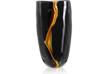 diamond star corporation black jar vase bowl plate   