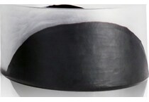 diamond star corporation black jar vase bowl plate   