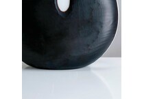 diamond star corporation black jar vase bowl plate   