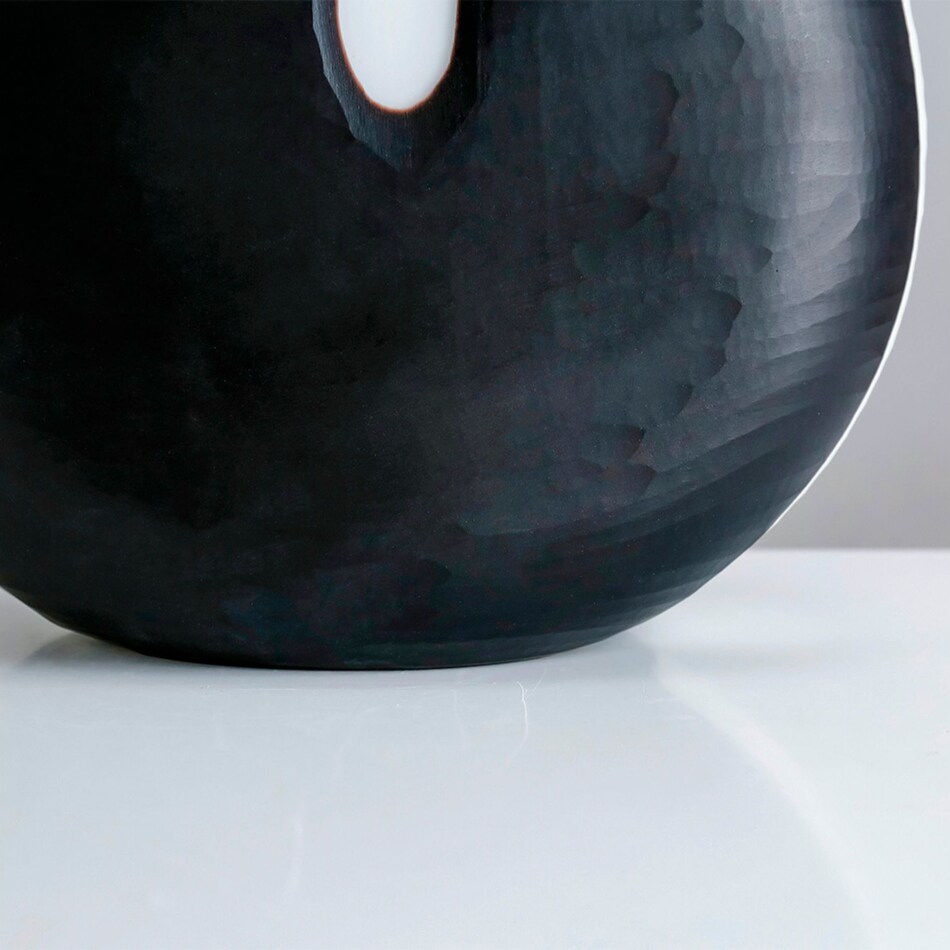 diamond star corporation black jar vase bowl plate   