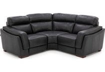 digio leather grey sta lth sectional pkg  