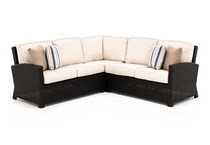 direct desgin brown raf loveseat pkg  