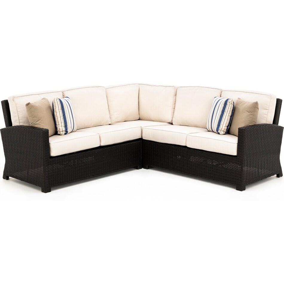 direct desgin brown raf loveseat pkg  