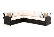 direct desgin brown raf loveseat pkg  