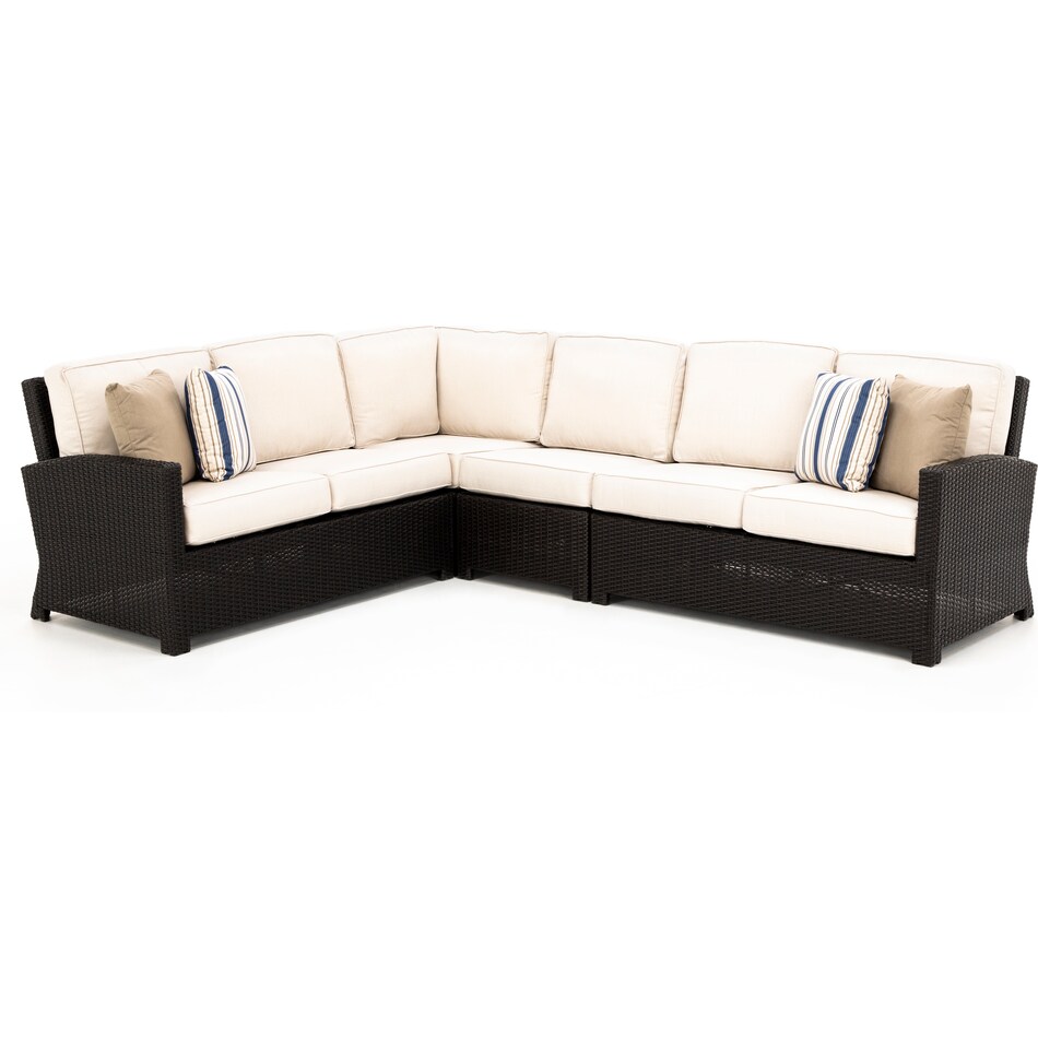 direct desgin brown raf loveseat pkg  