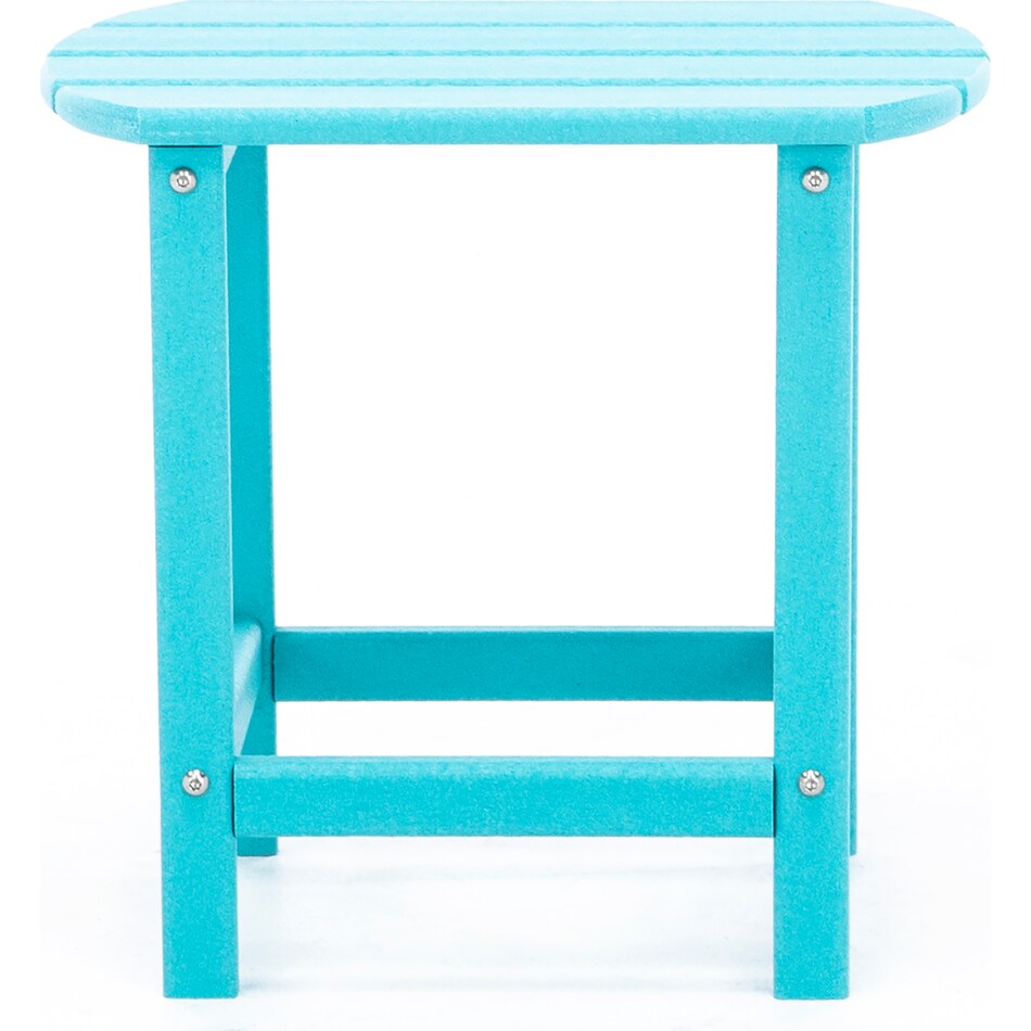 direct design blue end table   