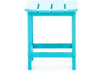 direct design blue end table   