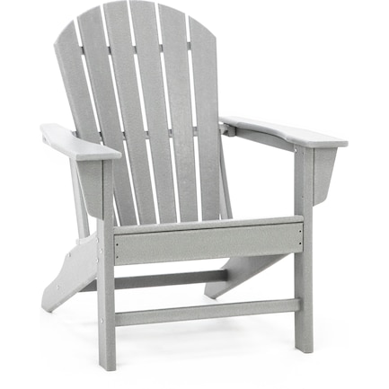 *CMA* Gray Adirondack Chair