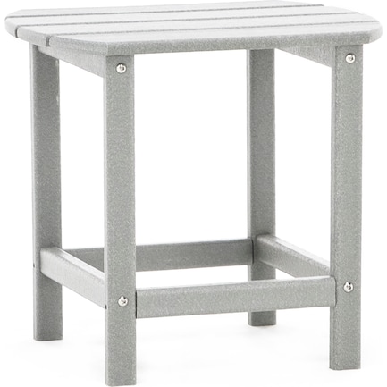 Gray End Table