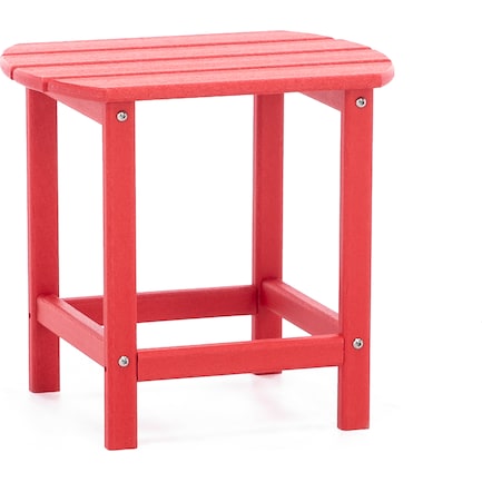 *CMA* Red End Table