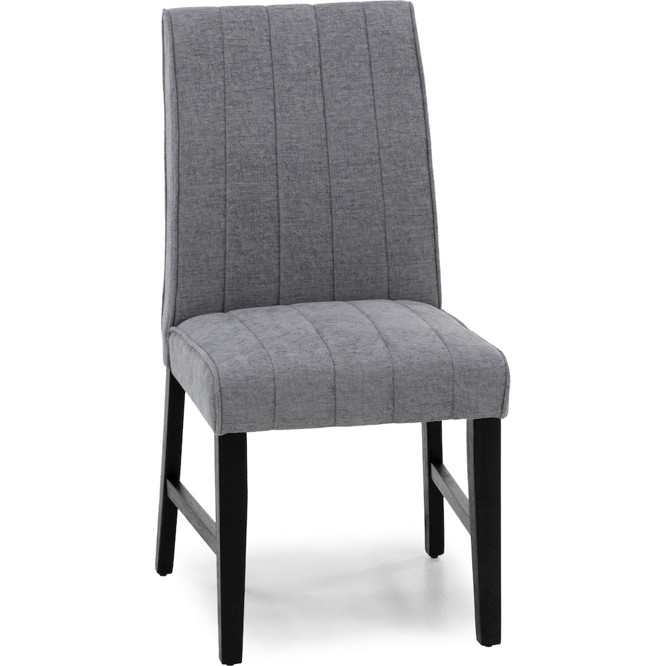 direct designs black inch standard seat height side chair   