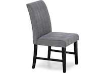 direct designs black inch standard seat height side chair   