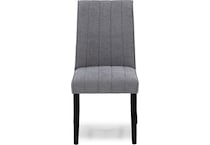 direct designs black inch standard seat height side chair   