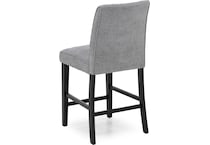 direct designs black  inchcounter seat height stool   