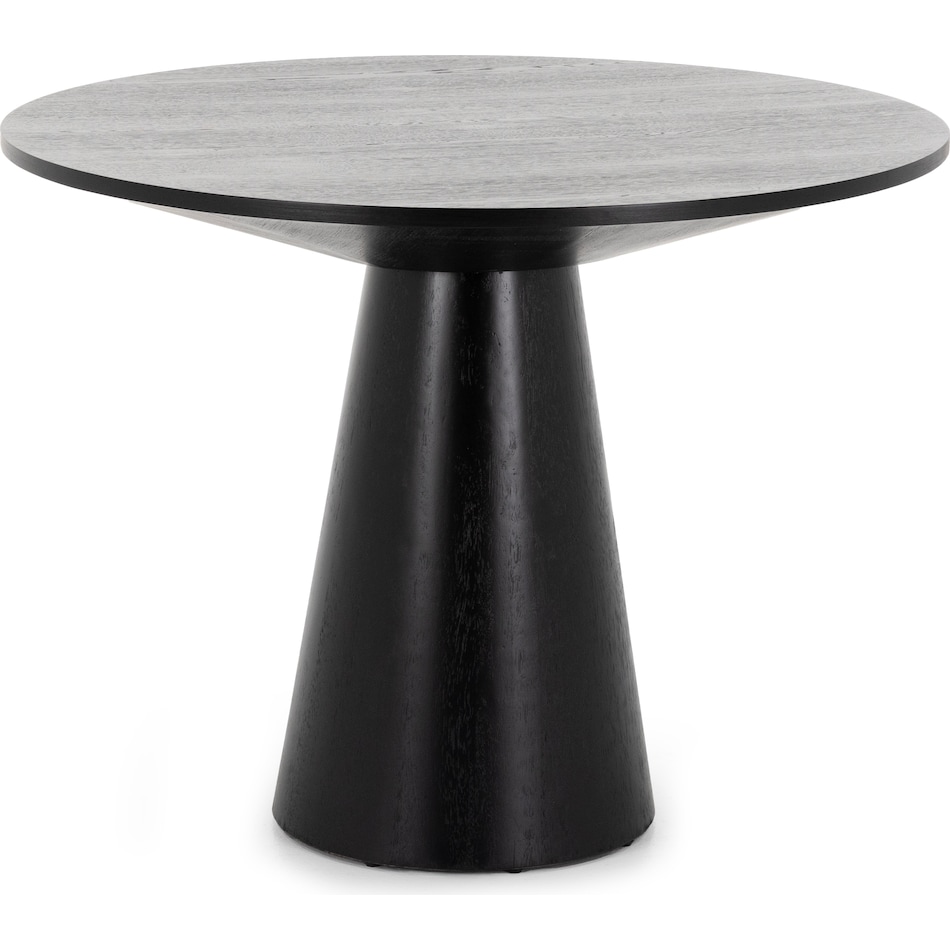 direct designs black inch counter height round oval pk  