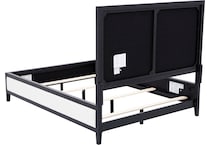 direct designs black queen bed package pqp  