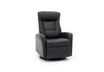 direct designs black recliner   