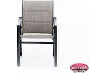 direct designs black standard height arm chair  image   