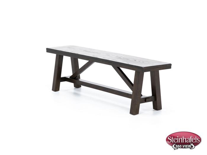 direct designs brown inch standard seat height bench  image   