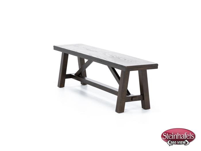 direct designs brown inch standard seat height bench  image   