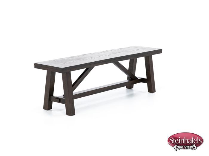 direct designs brown inch standard seat height bench  image   