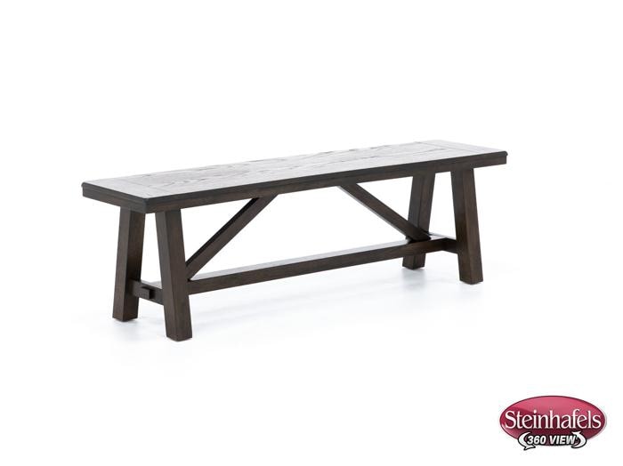 direct designs brown inch standard seat height bench  image   