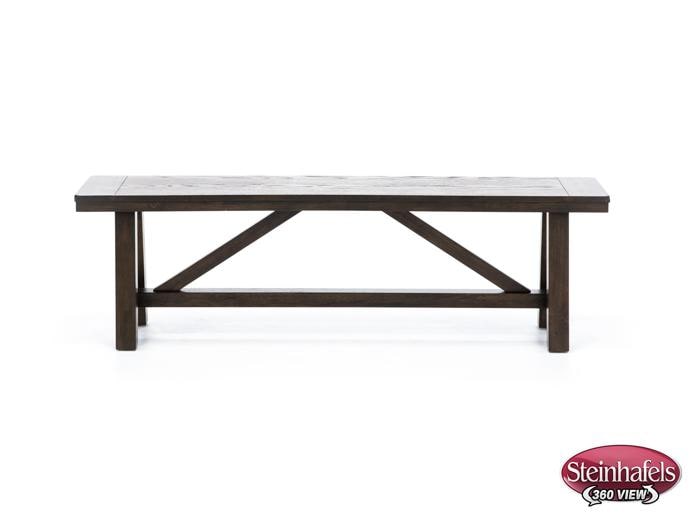 direct designs brown inch standard seat height bench  image   