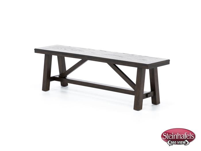 direct designs brown inch standard seat height bench  image   