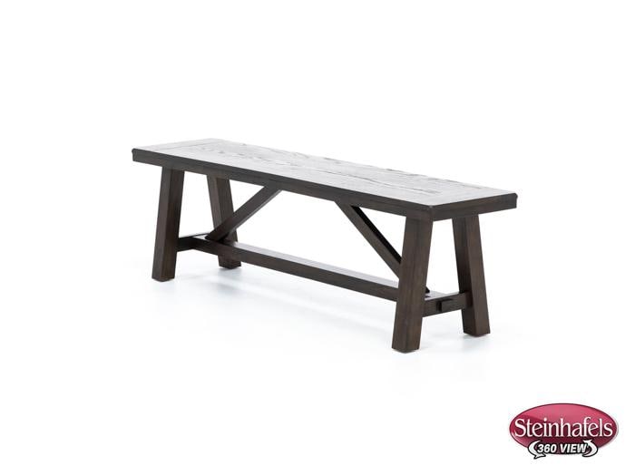 direct designs brown inch standard seat height bench  image   