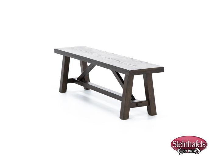 direct designs brown inch standard seat height bench  image   