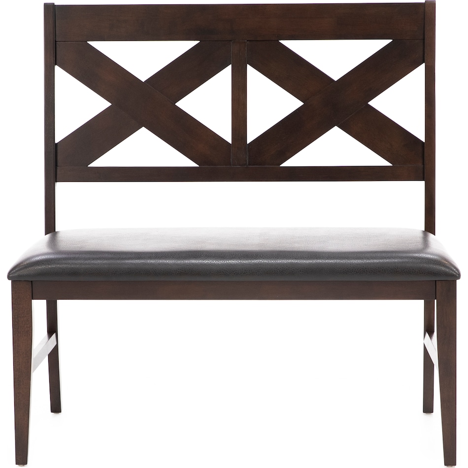 direct designs brown inch standard seat height bench   