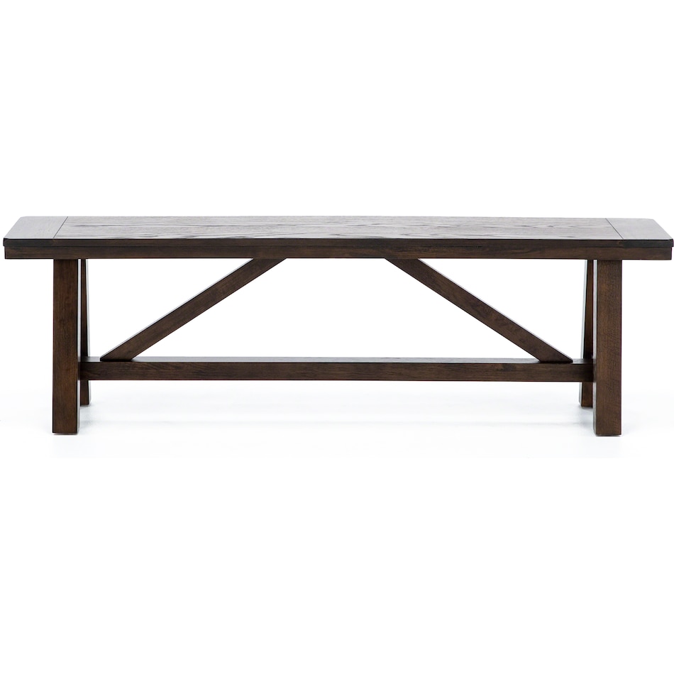 direct designs brown inch standard seat height bench   