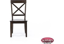 direct designs brown inch standard seat height side chair  image   