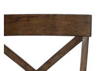 direct designs brown inch standard seat height side chair   