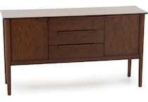 direct designs brown buffet server sideboard   