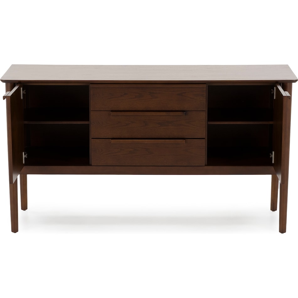 direct designs brown buffet server sideboard   