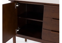 direct designs brown buffet server sideboard   