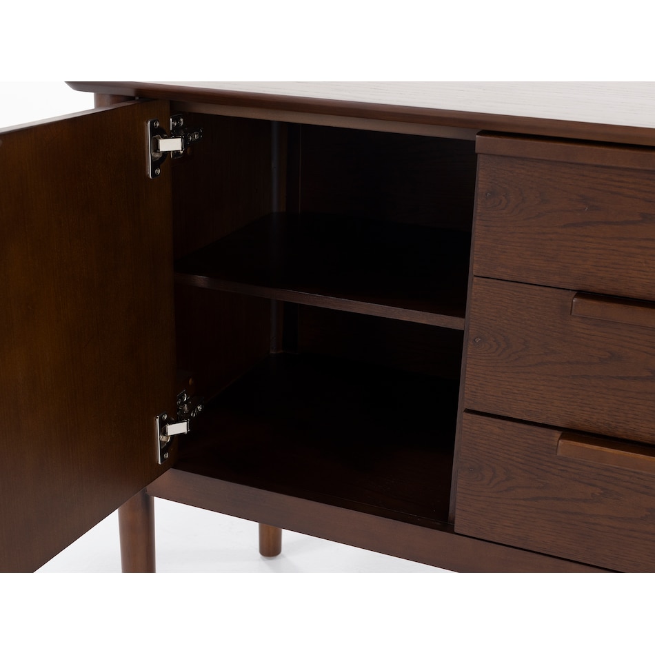 direct designs brown buffet server sideboard   