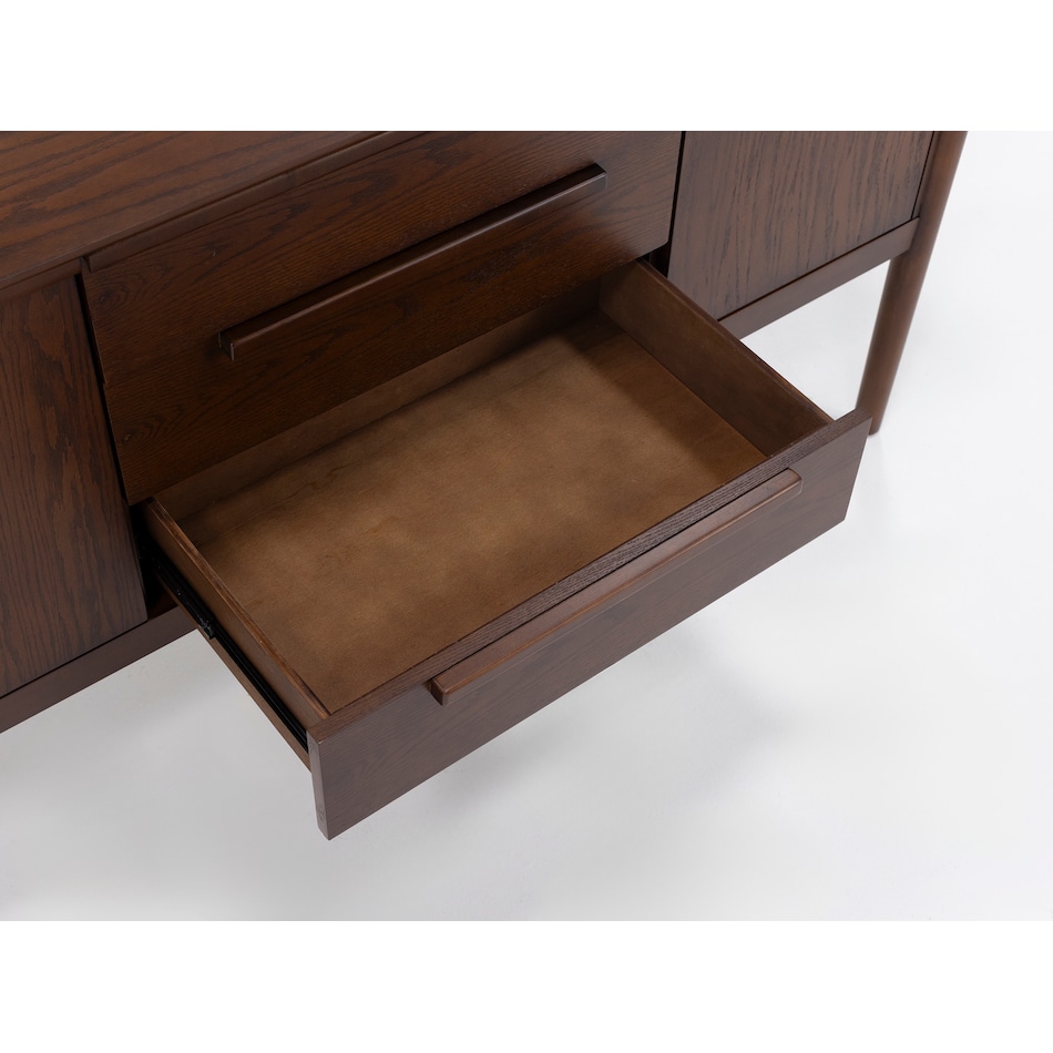 direct designs brown buffet server sideboard   