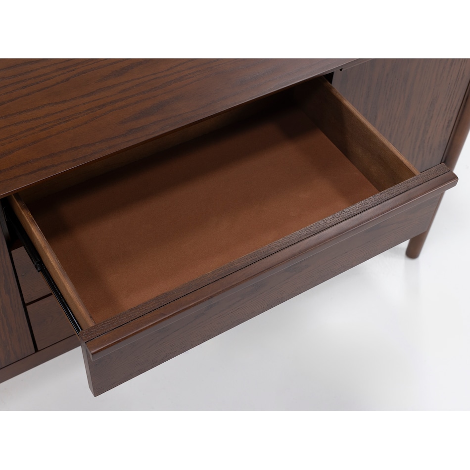 direct designs brown buffet server sideboard   