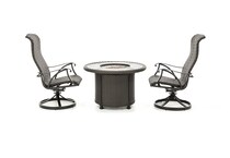 direct designs brown firepit pkg  