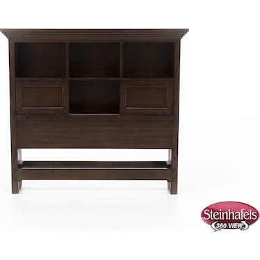 Full Bookcase Hb W/2 Slide Doors