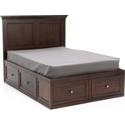 Direct Designs® Spencer Cherry Full Storage Bed