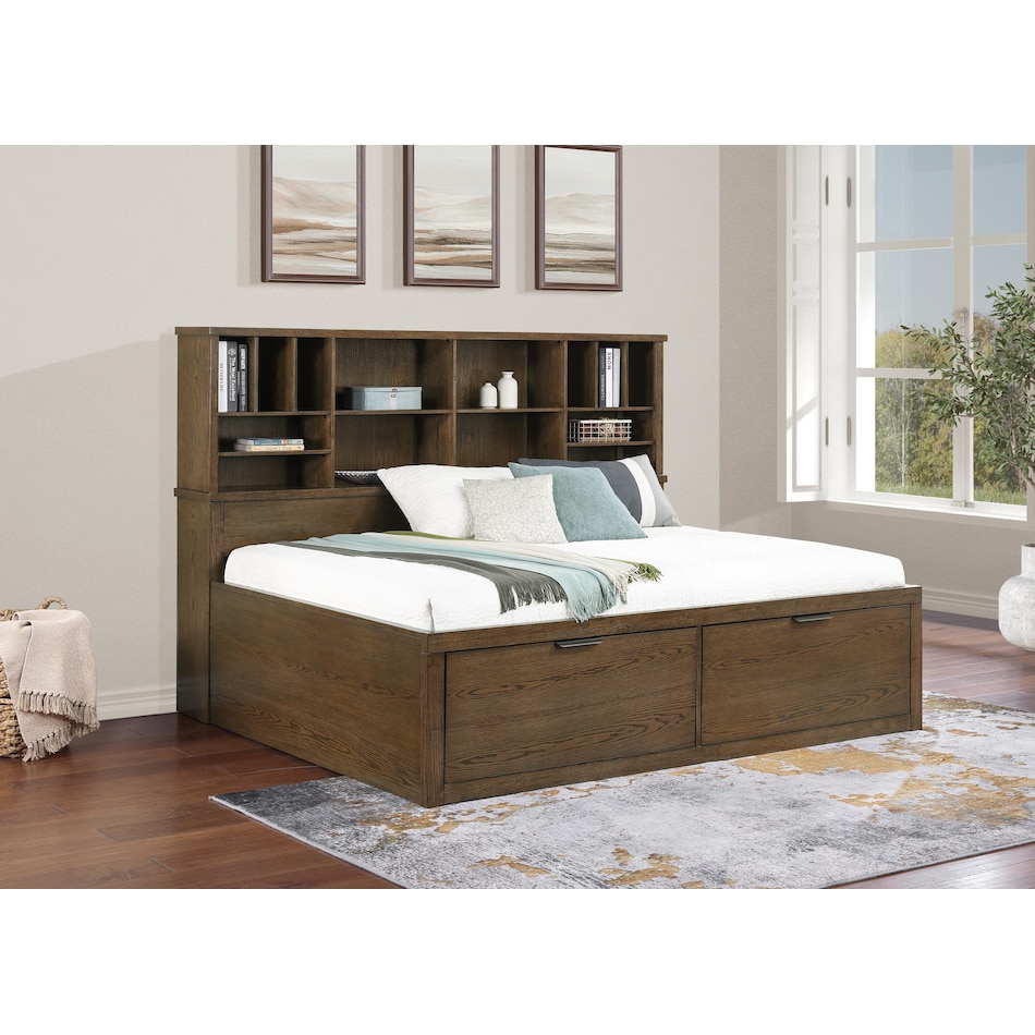 direct designs brown full bed package lfp  