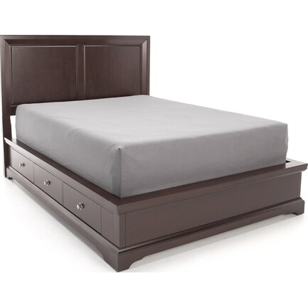 Direct Designs® French Quarter King Bed with 2 Sides Storage